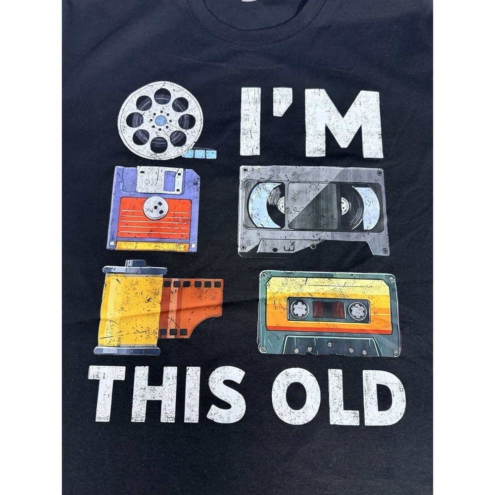 Haloo I Am‎ This Old Tee Shirt Men's Medium